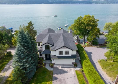 Lake Home Exterior (8) Element Design Build Home Builder Rochester Ny